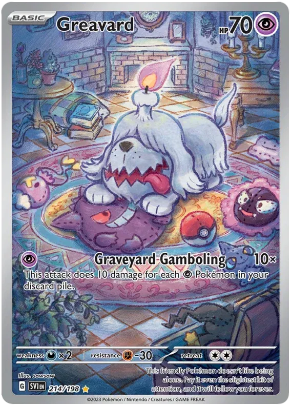 214/198 Greavard - Scarlet & Violet Base Set