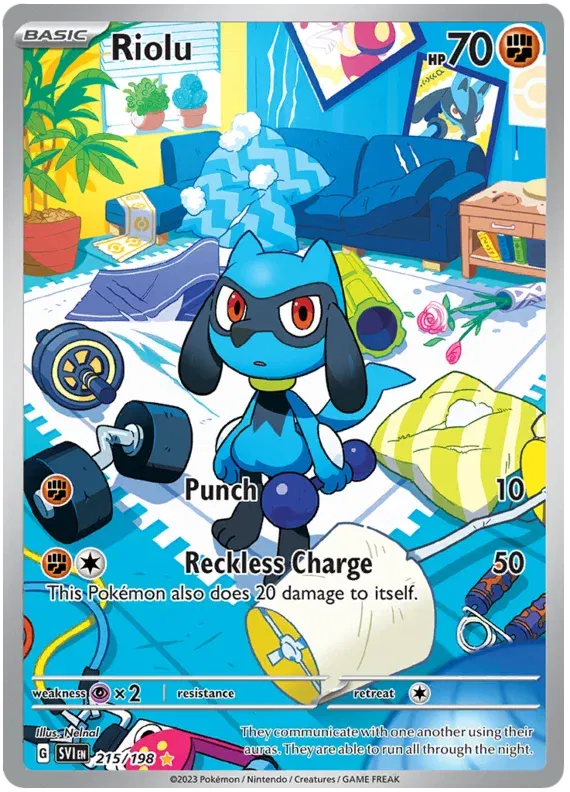 215/198 Riolu - Scarlet & Violet Base Set