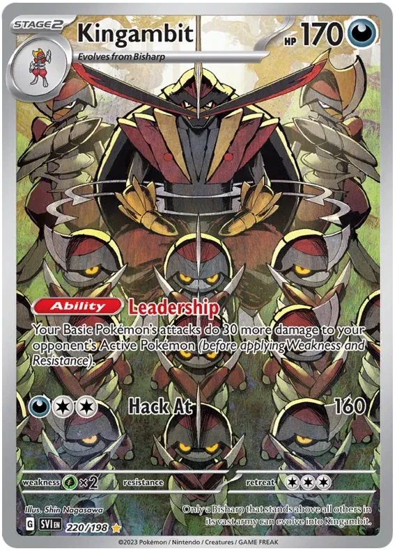 220/198 Kingambit - Scarlet & Violet Base Set