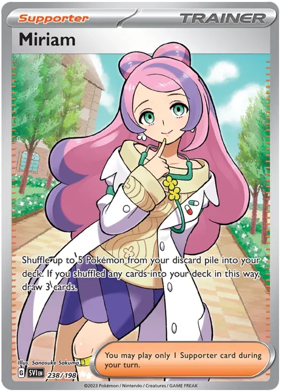 238/198 Miriam - Scarlet & Violet Base Set