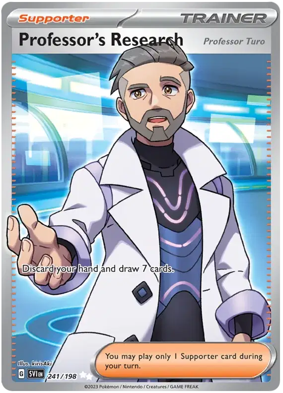 241/198 Professor's Research - Scarlet & Violet Base Set