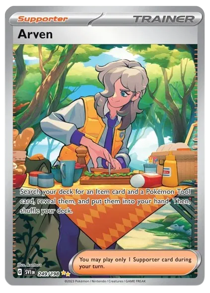 249/198 Arven - Scarlet & Violet Base Set