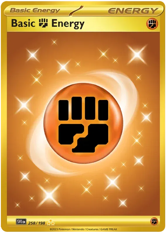 258/198 Fighting Energy - Scarlet & Violet Base Set