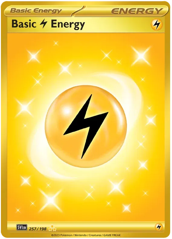 257/198 Lightning Energy - Scarlet & Violet Base Set