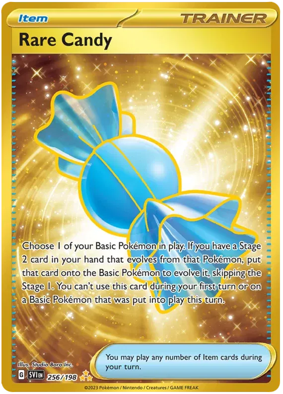 256/198 Rare Candy - Scarlet & Violet Base Set