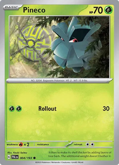 004/193 Pineco Reverse Holo