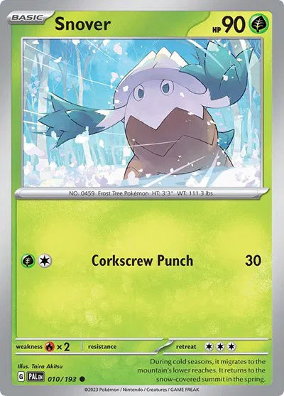 010/193 Snover Reverse Holo