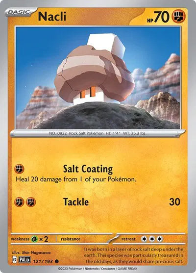 121/193 Nacli Reverse Holo - Paldea Evolve