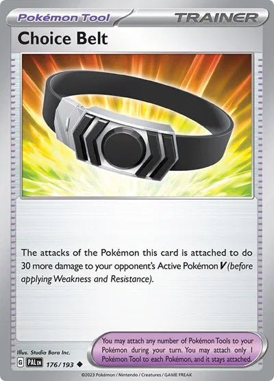 176/193 Choice Belt Reverse Holo - Paldea Evolve