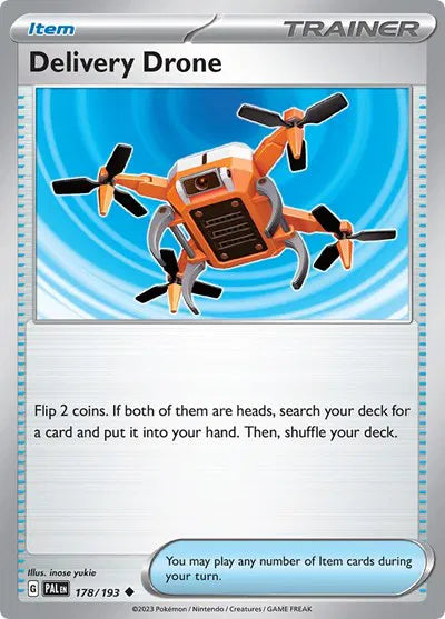 178/193 Delivery Drone Reverse Holo - Paldea Evolve