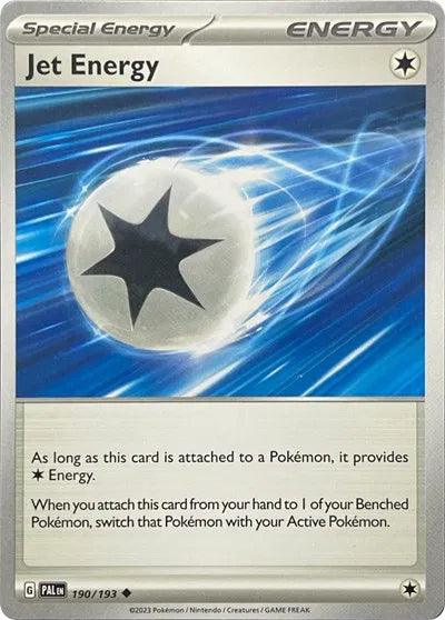 190/193 Jet Energy Reverse Holo - Paldea Evolve
