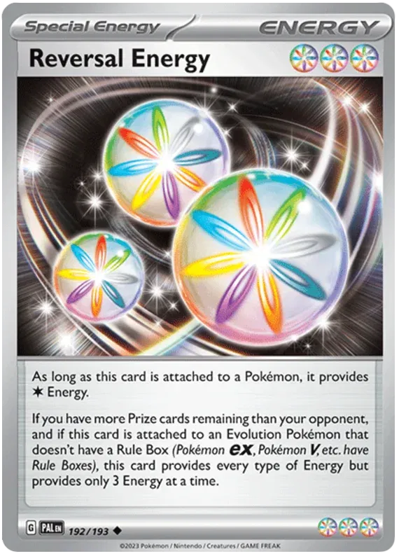 192/193 Reversal Energy Reverse Holo - Paldea Evolve