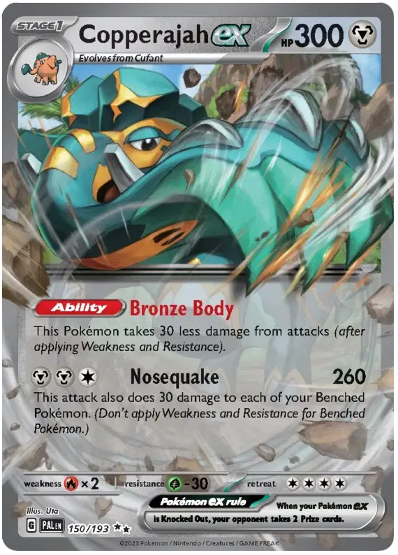 150/193 Copperajah EX - Paldea Evolved