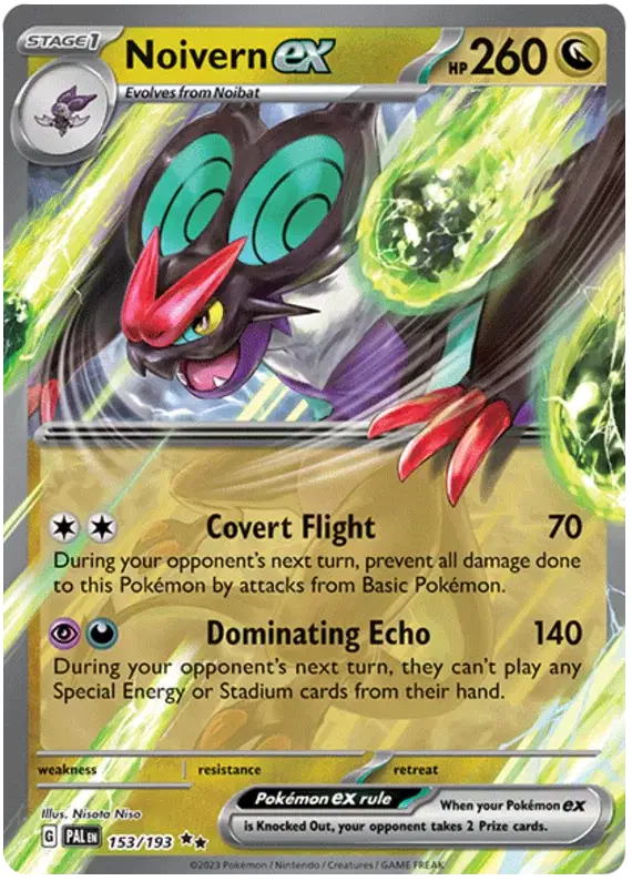 153/193 Noivern EX - Paldea Evolved