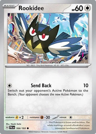 164/193 Rookidee Reverse Holo - Paldea Evolved