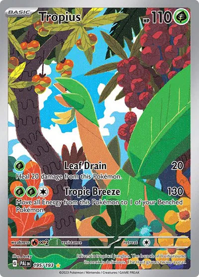 195/193 Tropius - Paldea Evolve