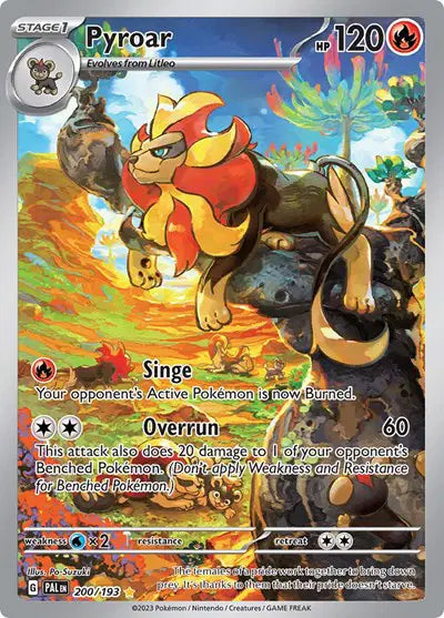 200/193 Pyroar - Paldea Evolve