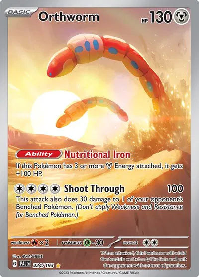 224/193 Orthworm - Paldea Evolve