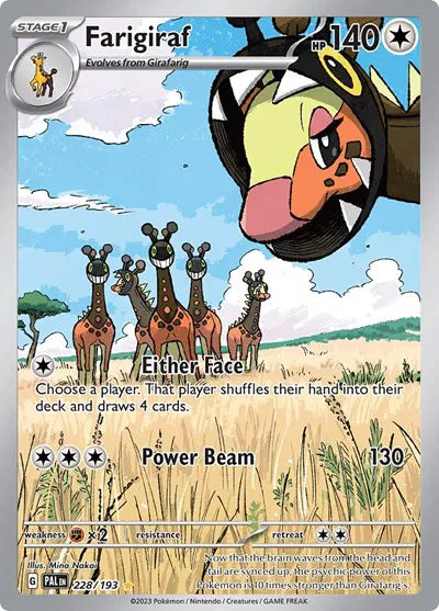 228/193 Farigiraf - Paldea Evolve