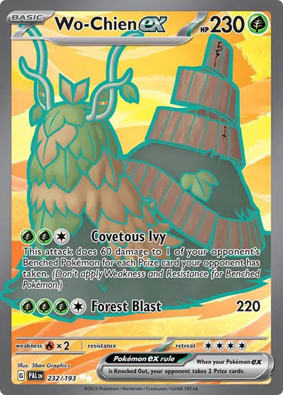 232/193 Wo-Chien EX - Paldea Evolved
