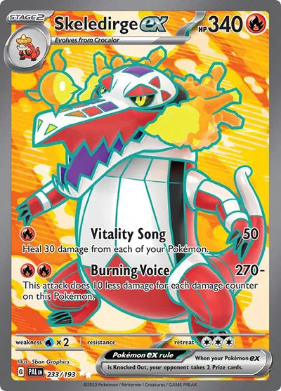 233/193 Skeledirge EX - Paldea Evolve