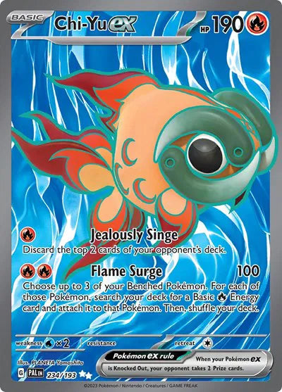 234/193 Chi-Yu EX - Paldea Evolve