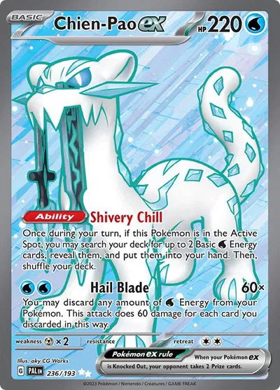 236/193 Chien-Pao EX - Paldea Evolved