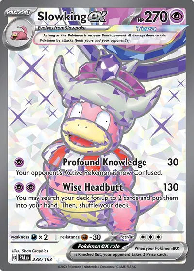 238/193 Slowking EX - Paldea Evolve