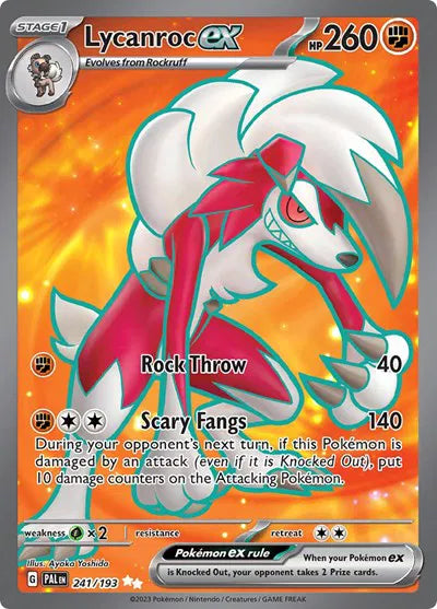 241/193 Lycanroc EX - Paldea Evolve