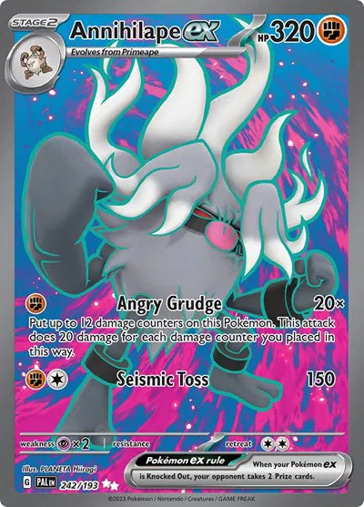 242/193 Annihilape EX - Paldea Evolve