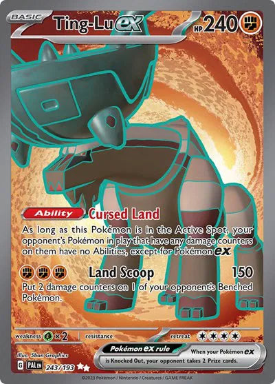 243/193 Ting-Lu EX - Paldea Evolve