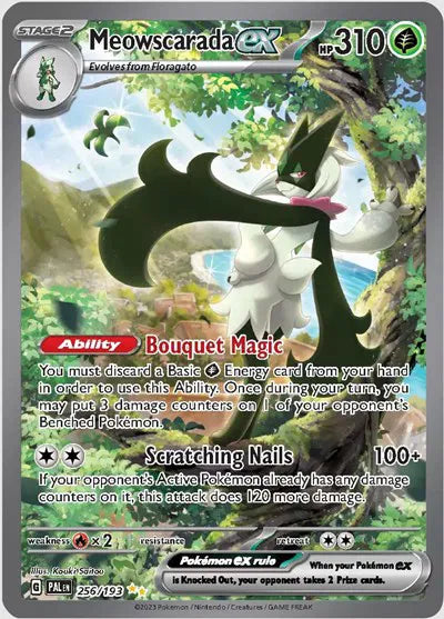 256/193 Meowscarada EX - Paldea Evolve