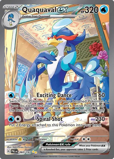 260/193 Quaquaval EX - Paldea Evolve