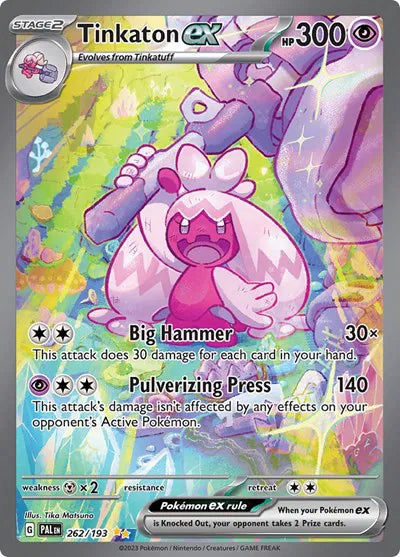 262/193 Tinkaton EX - Paldea Evolve