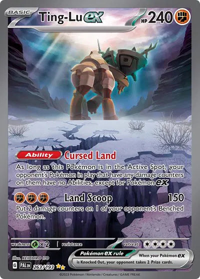263/193 Ting-Lu EX - Paldea Evolve