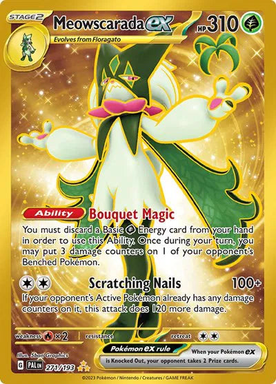 271/193 Meowscarada EX - Paldea Evolve