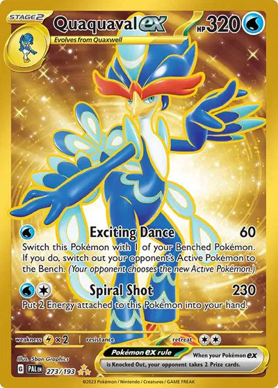 273/193 Quaquaval EX - Paldea Evolve
