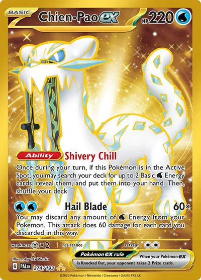 274/193 Chien-Pao EX - Paldea Evolve