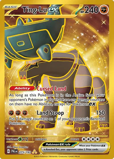 275/193 Ting-Lu EX - Paldea Evolved