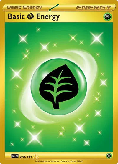 278/193 Basic Grass Energy - Paldea Evolve
