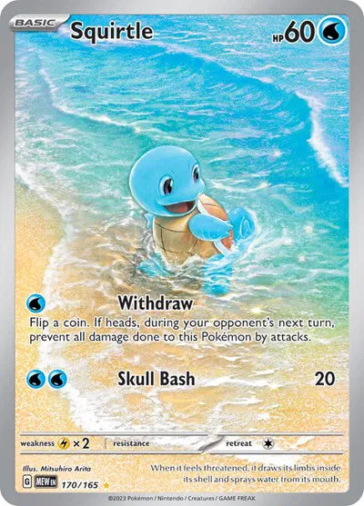 170/165 Squirtle - 151