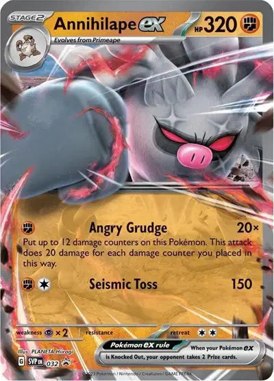 SVP 032 Annihilape EX - SVP Black Star Promo
