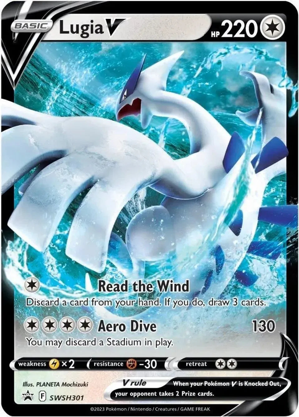 SWSH301 Lugia V - SWSH Black Star Promo