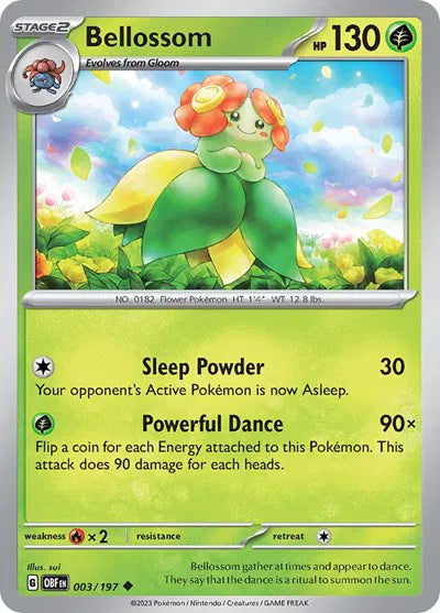 003/197 Bellossom Reverse Holo