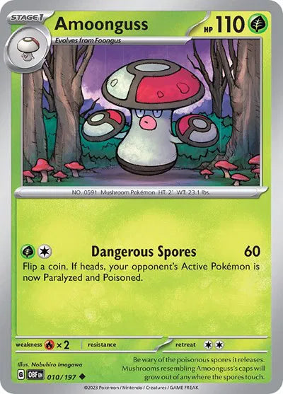 010/197 Amoonguss Reverse Holo
