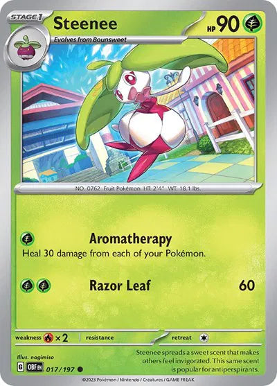 017/197 Steenee Reverse Holo