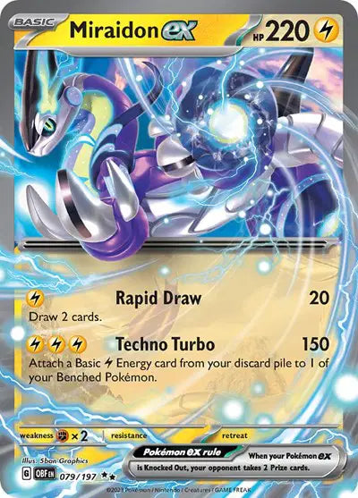 079/197 Miraidon EX - Obsidian Flames