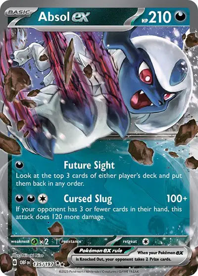 135/197 Absol EX - Obsidian Flames