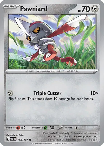 148/197 Pawniard Reverse Holo - Obsidian Flames