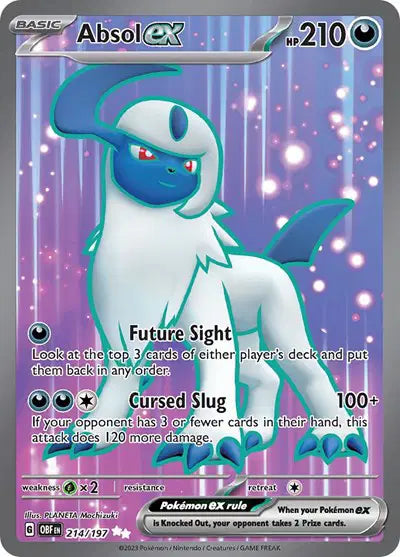 214/197 Absol EX - Obsidian Flames